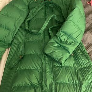 Burberry Puff Coat Size Medium with belt and hood